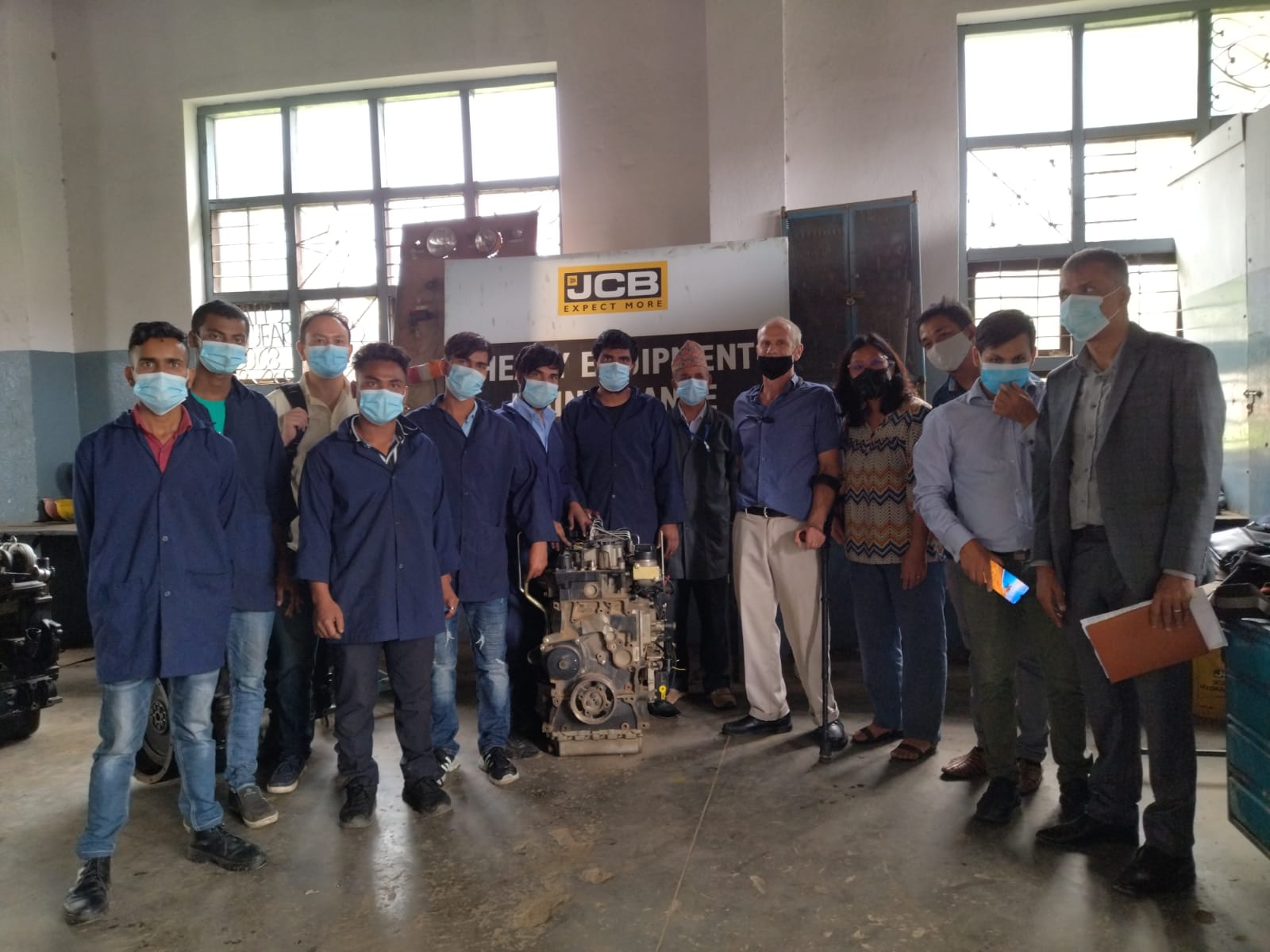FCDO visit at OTC, Bhaktapur